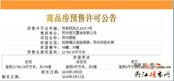 銀城萬科蘇河灣領證  預計1月12日加推