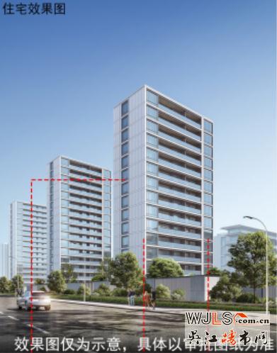 WJ-J-2023-001號地塊商住項(xiàng)目規(guī)劃批前公示出爐