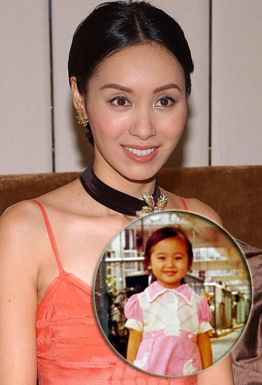 女星幼年照曝光 揭秘真正美人胚子