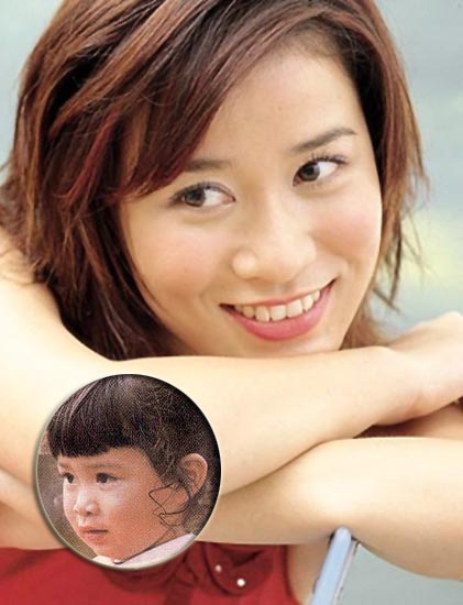 女星幼年照曝光 揭秘真正美人胚子