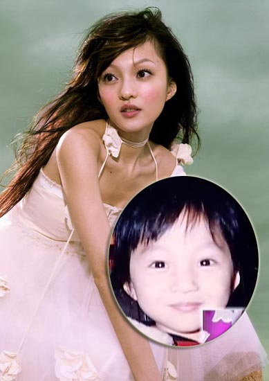 女星幼年照曝光 揭秘真正美人胚子