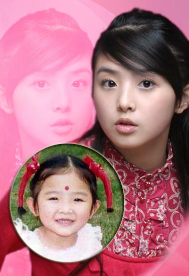 女星幼年照曝光 揭秘真正美人胚子