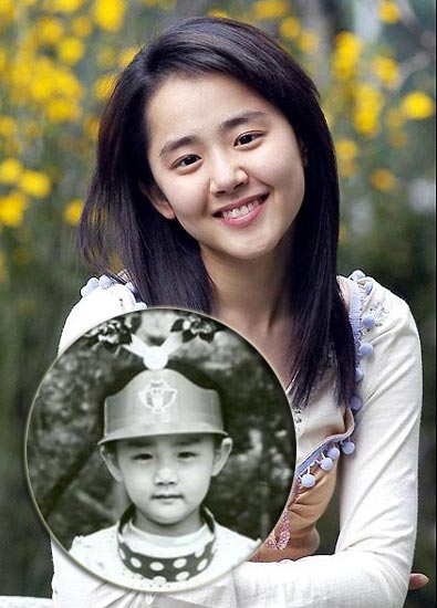 女星幼年照曝光 揭秘真正美人胚子