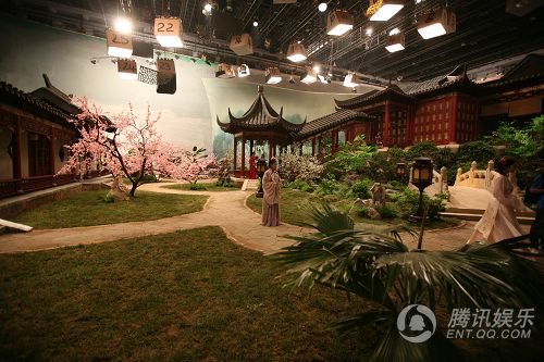 “怡紅春曉數(shù)”字基地開拍 紅樓夢場景曝光(圖)