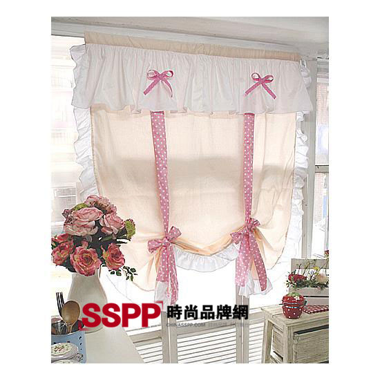低調(diào)奢華 絢麗韓式田園窗簾