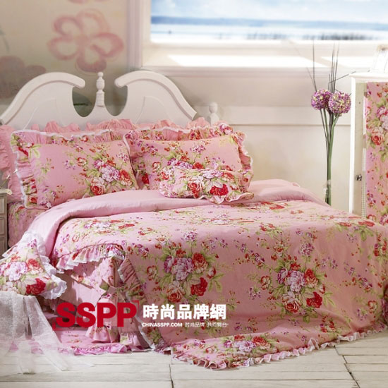 床品花團(tuán)錦簇 清新自然的氣息